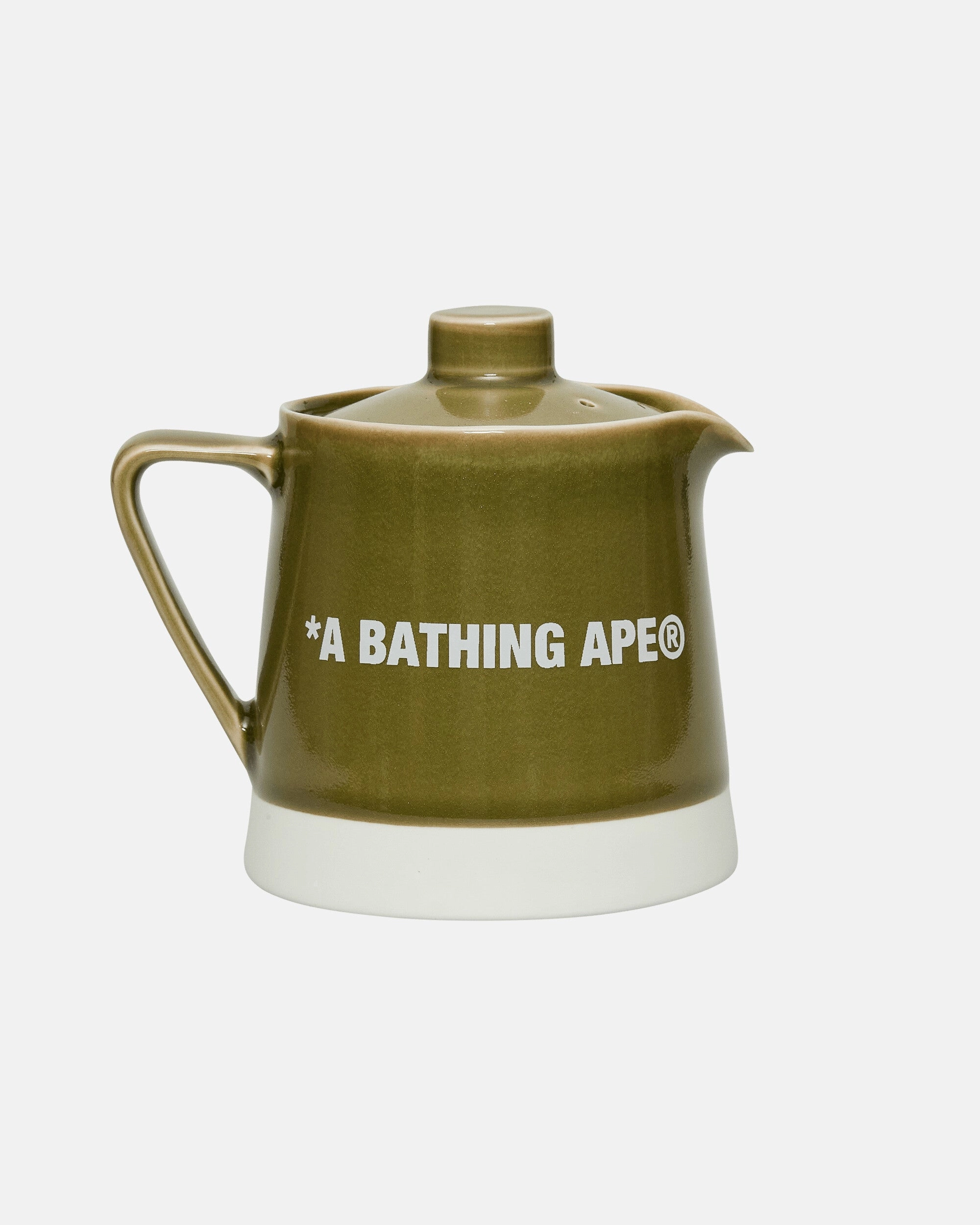Logo Porcelain Tea Pot Green