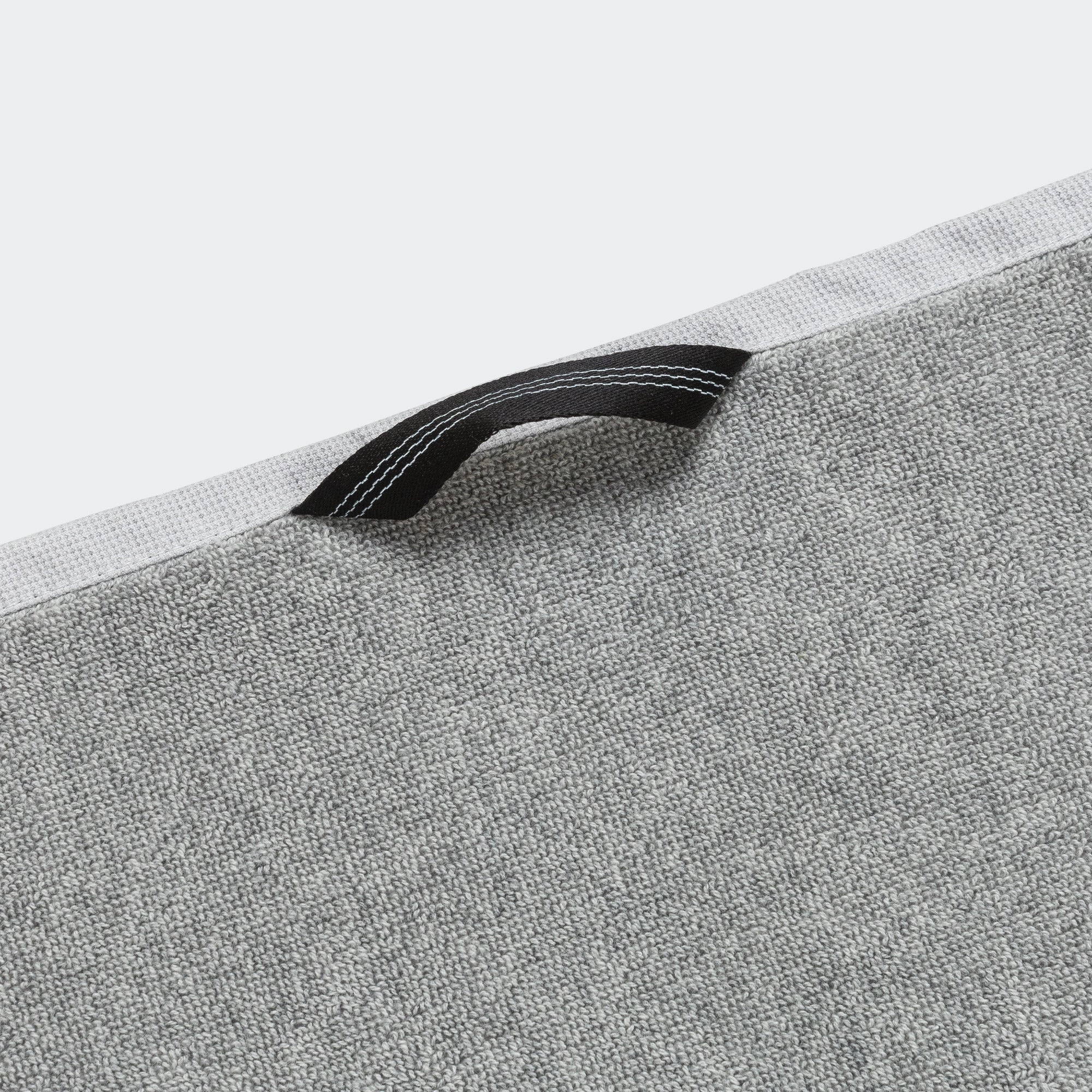 Logo Towel - Light Grey Heather