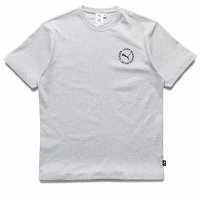 Lost Management Cities x Puma Cat Tee - Light Gray Heather