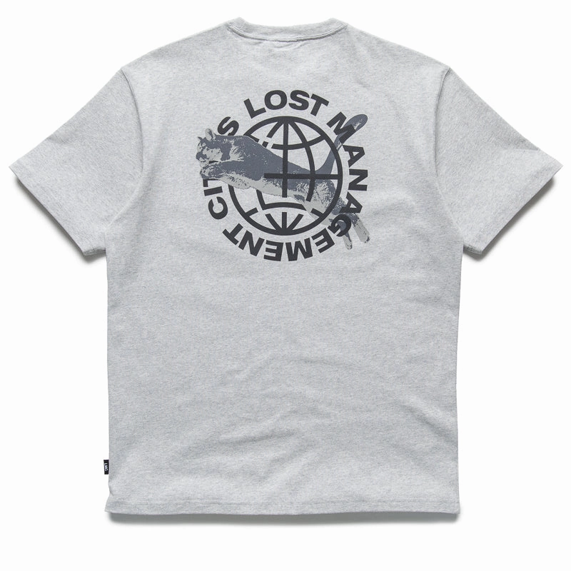Lost Management Cities x Puma Cat Tee - Light Gray Heather