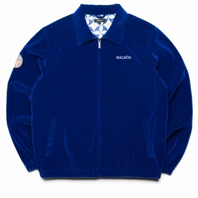 Malbon Golf Monte Carlo Jacquard Jacket - Blue