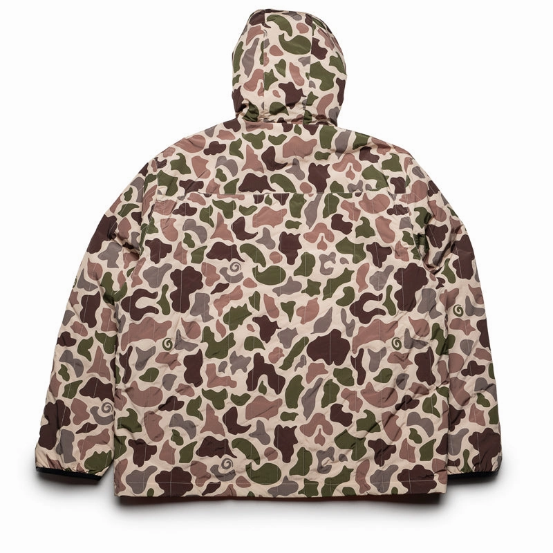 Malbon Golf Shelter Puffy Jacket - Camo