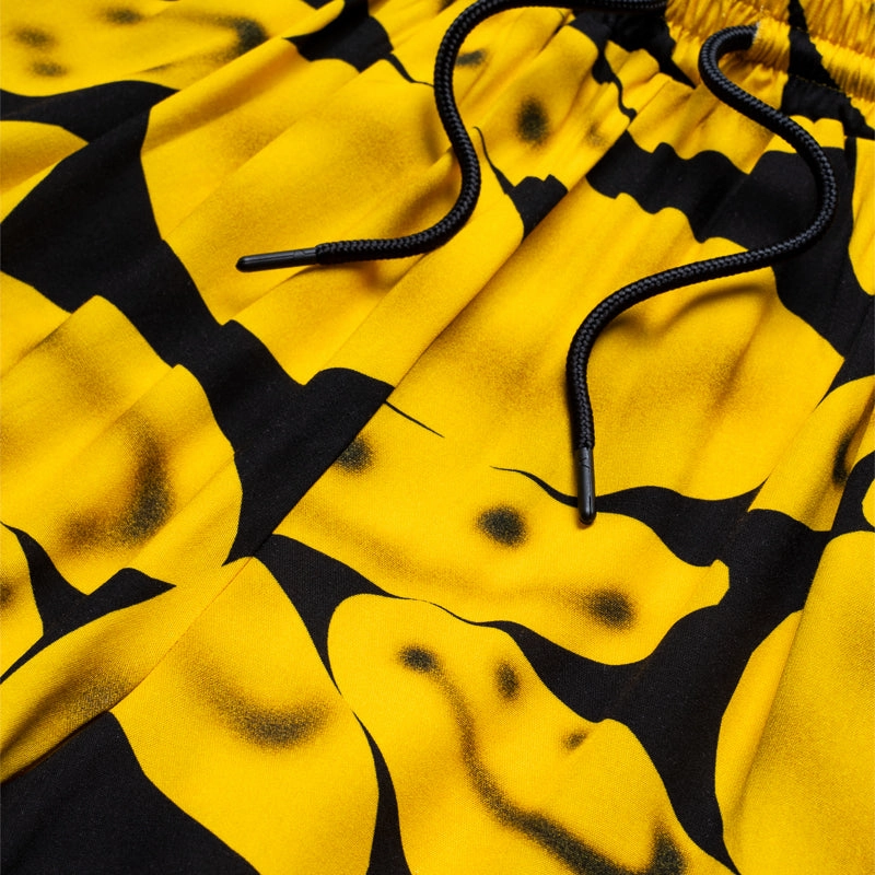 Market Afterhours Short - Washed Black/Yellow