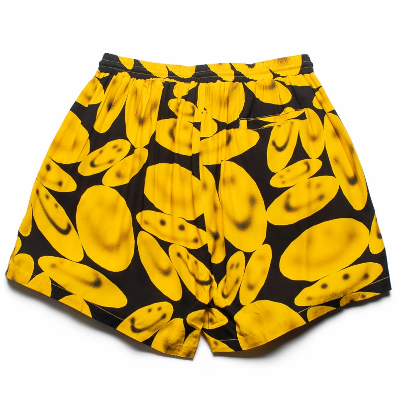 Market Afterhours Short - Washed Black/Yellow