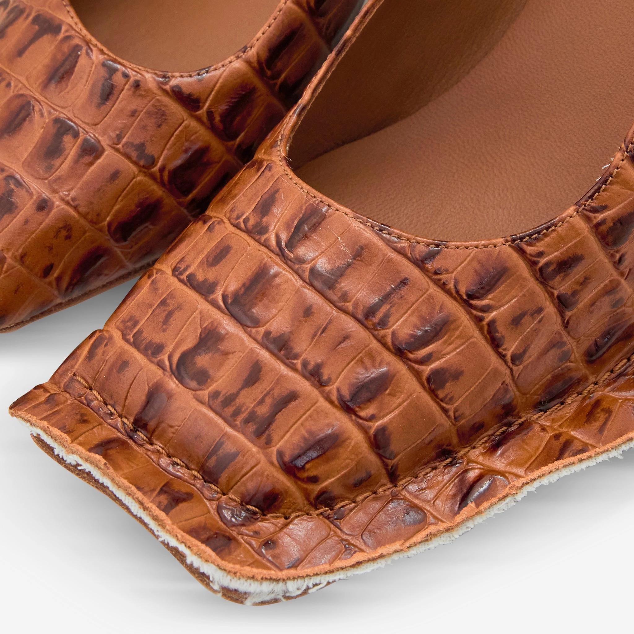 Martine Rose x Women's Heel Tan Leather