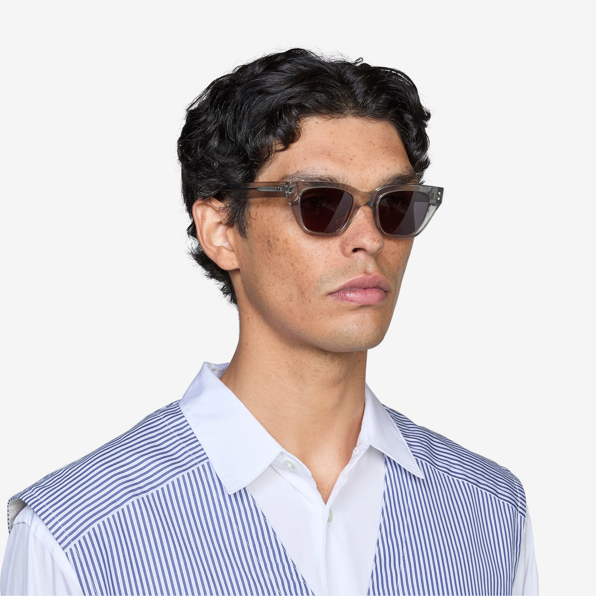 Memphis Grey | Grey Solid Lens
