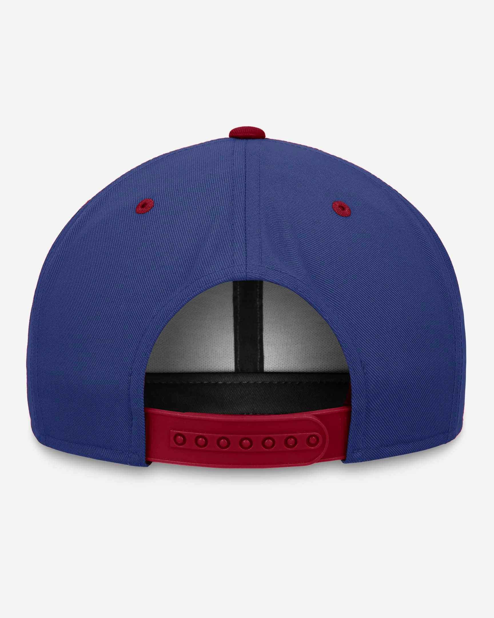 Men's Chicago Cubs Nike Pro Cooperstown Collection 2 Tone Royal/Red Snapback Adjustable Hat