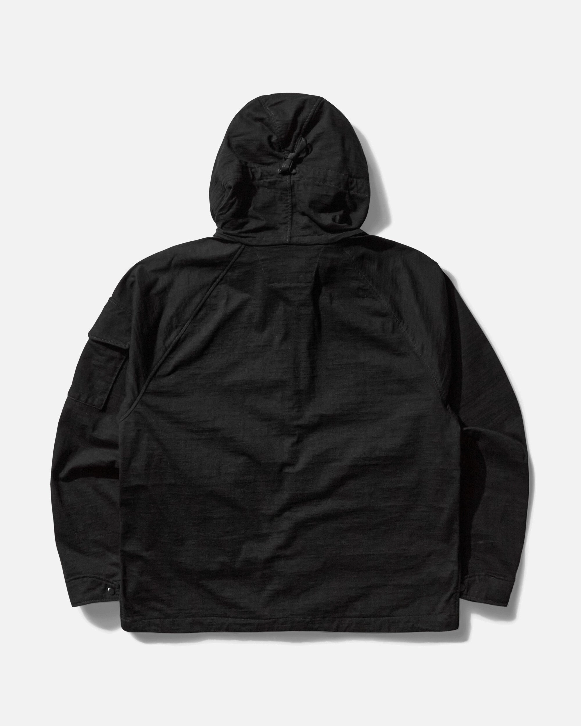 Men's Knitted Nylon Jersey Explorer Jacket Black