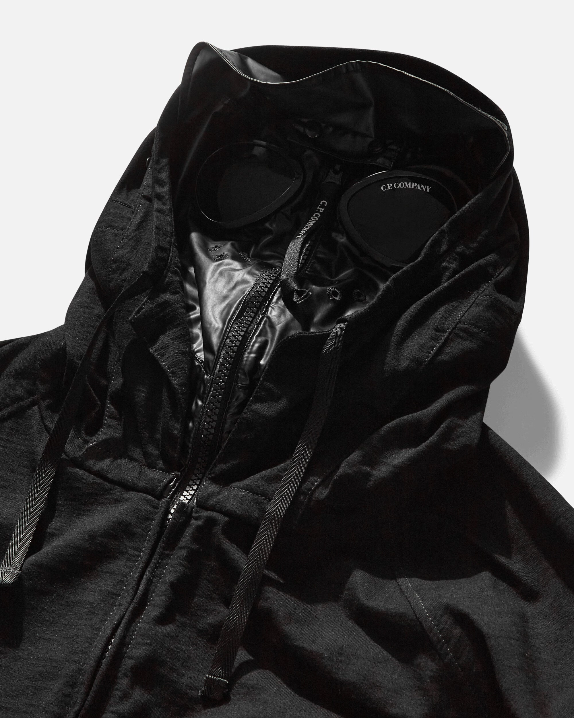Men's Knitted Nylon Jersey Explorer Jacket Black