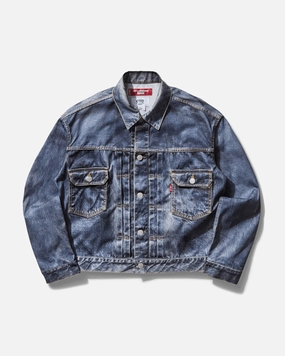 Men's Levi's BerBerJin Inkjet Printed Nylon Jacket Indigo