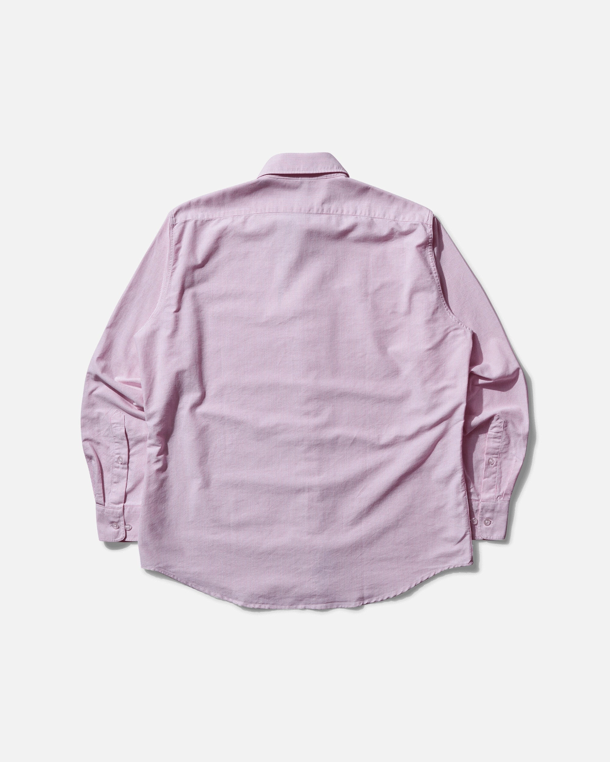 Men's Logo Stripe Shirt Red