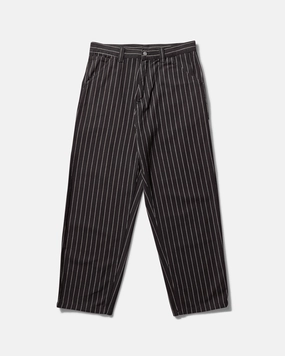 Men's OG Single Knee Seaton Stripe Pants Black / Wax (Rinsed)