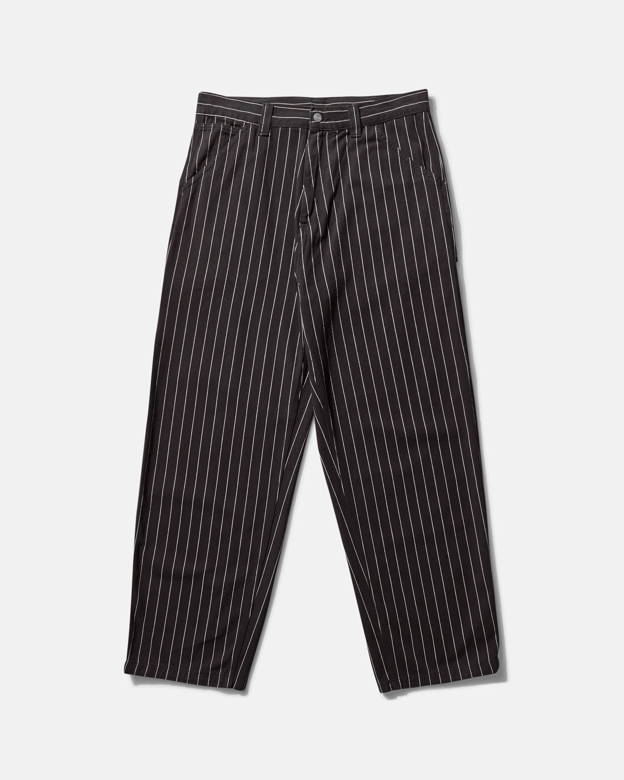 Men's OG Single Knee Seaton Stripe Pants Black / Wax (Rinsed)