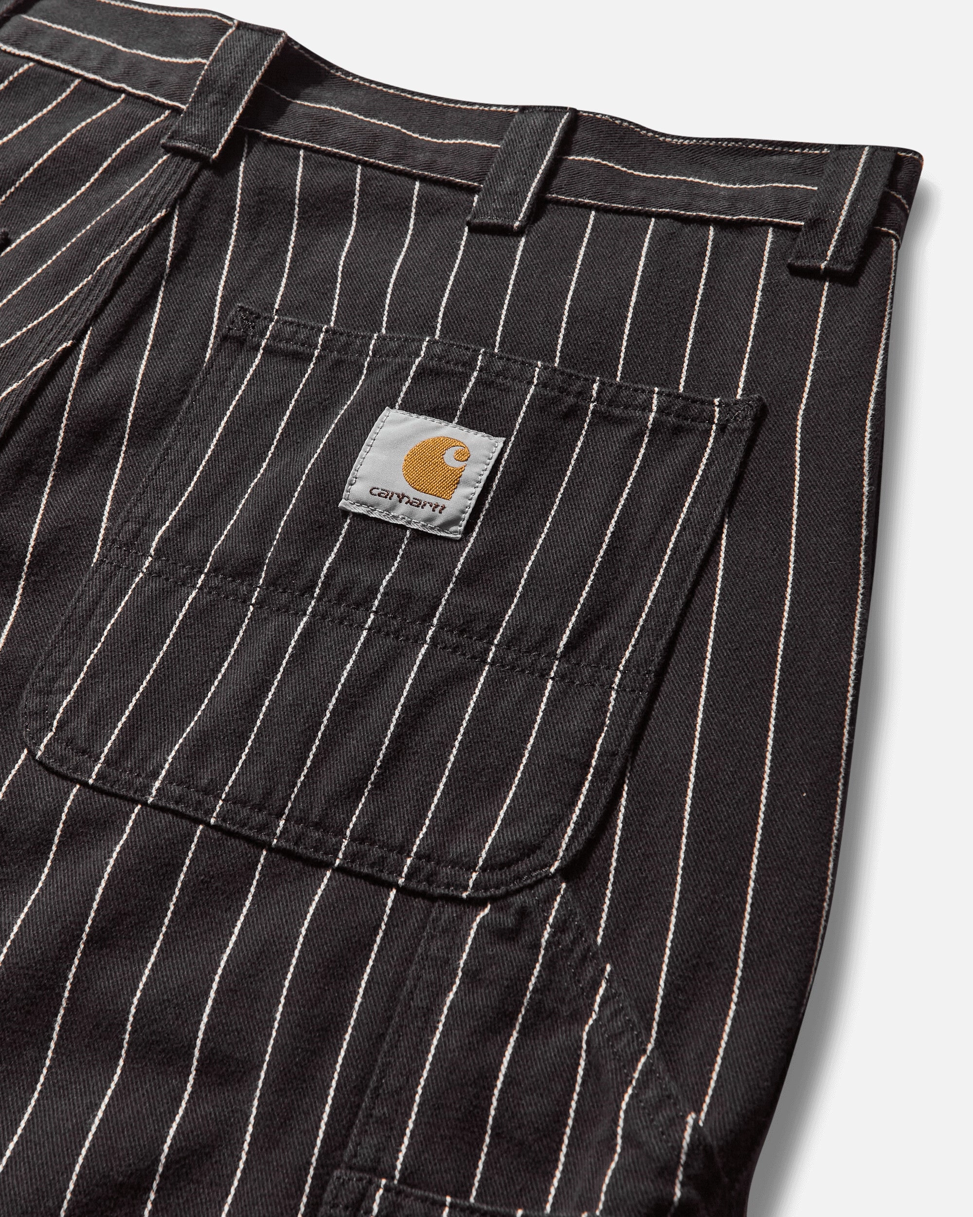 Men's OG Single Knee Seaton Stripe Pants Black / Wax (Rinsed)