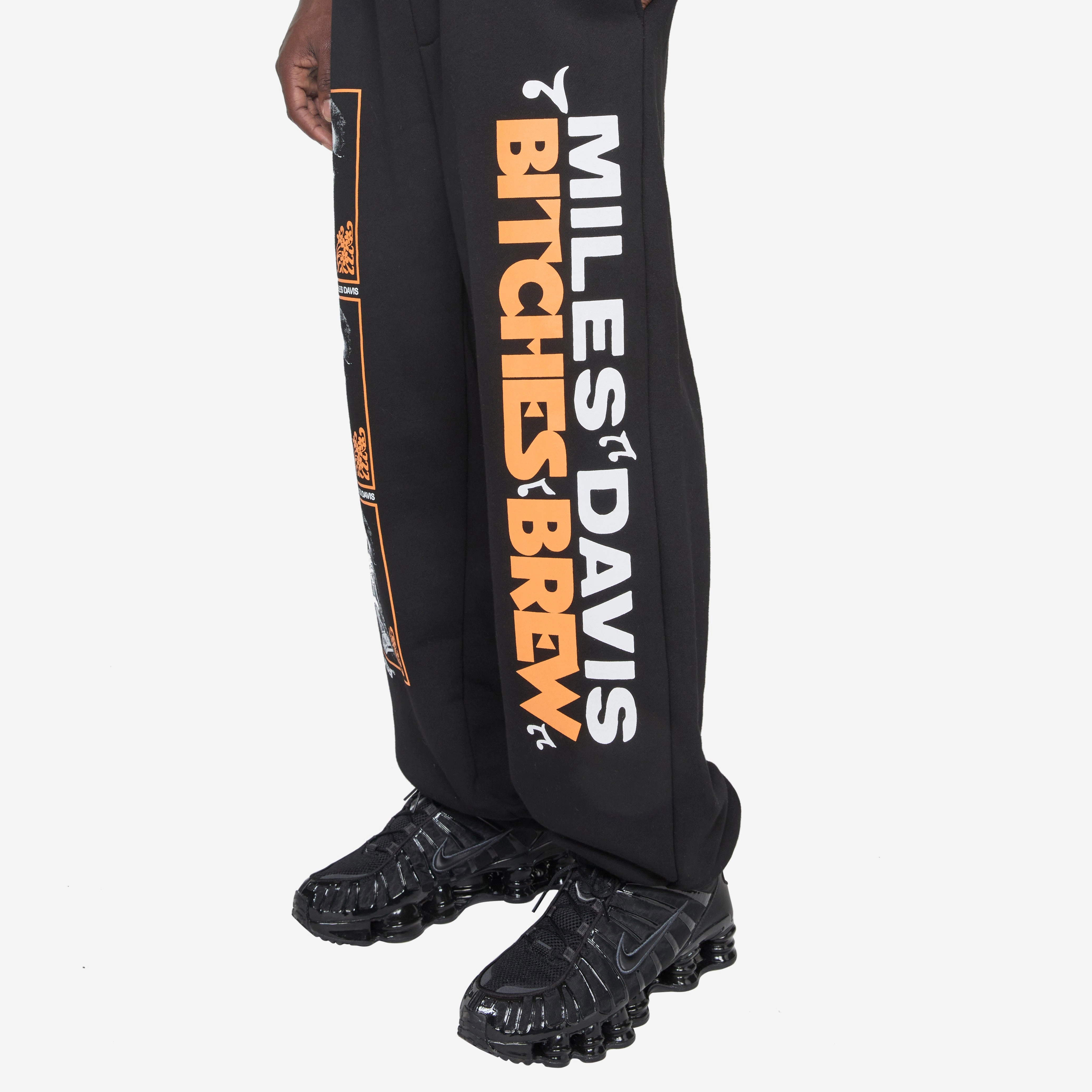 Miles Davis Bitches Brew Sweatpants Black