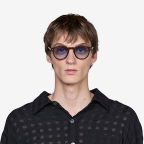 Nelson Chocolate | Blue Gradient Lens