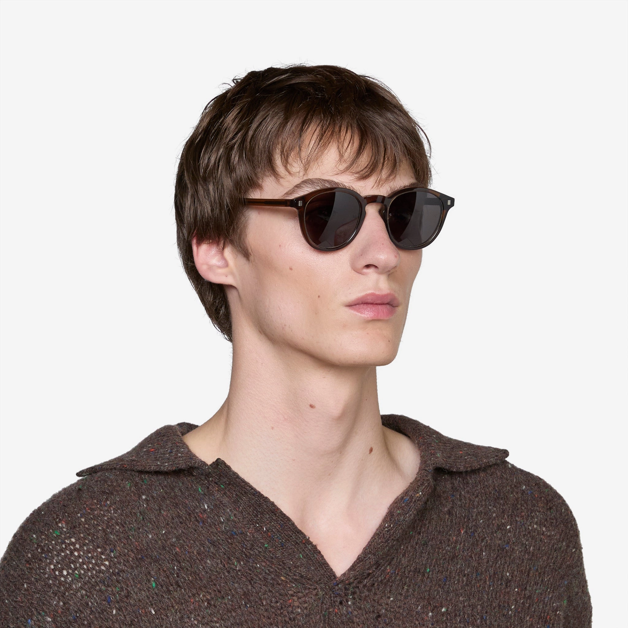 Nelson Cola | Grey Solid Lens