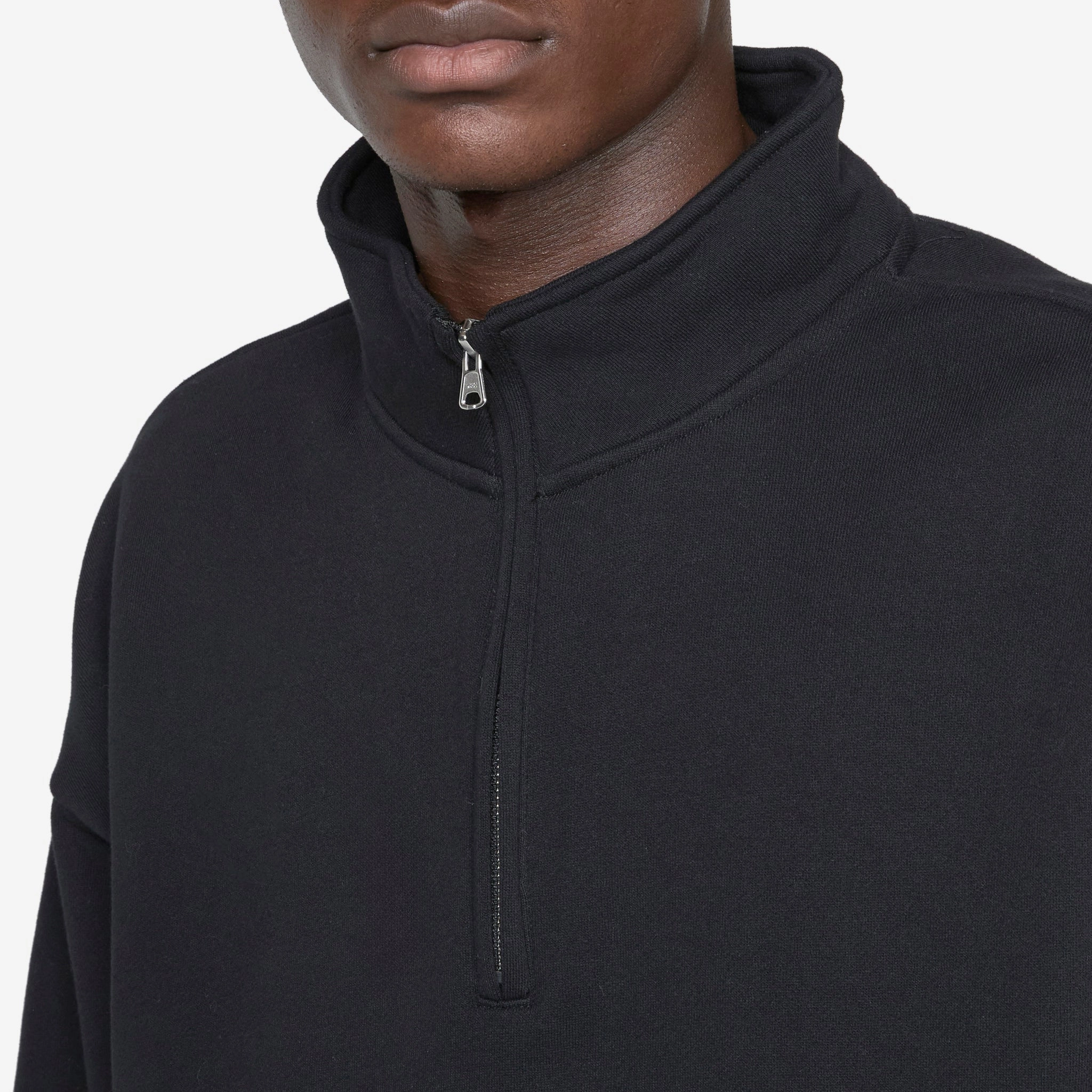 New York Arch Quarterzip Black