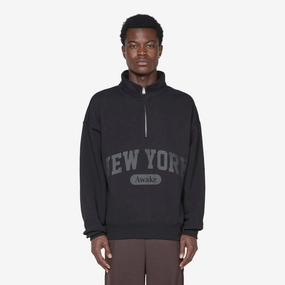 New York Arch Quarterzip Black