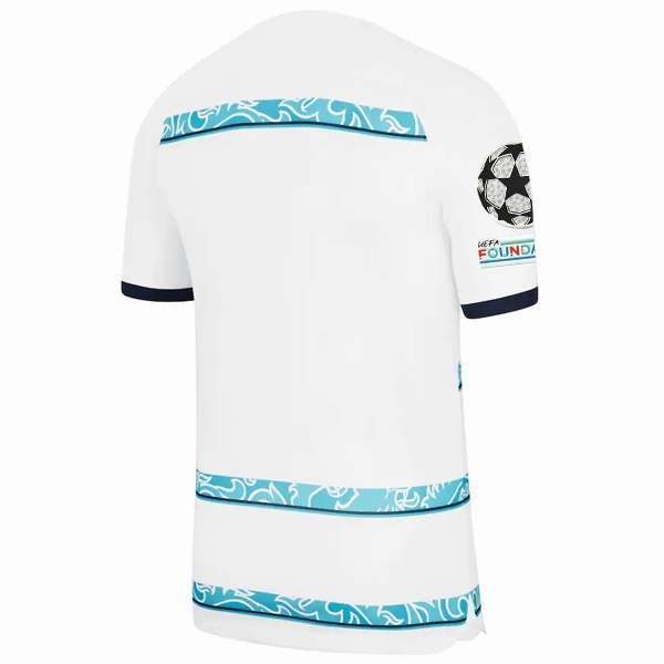 Nike Chelsea Away Jersey w/ Champions League   Club World Cup Patches 22/23 (White/College Navy)