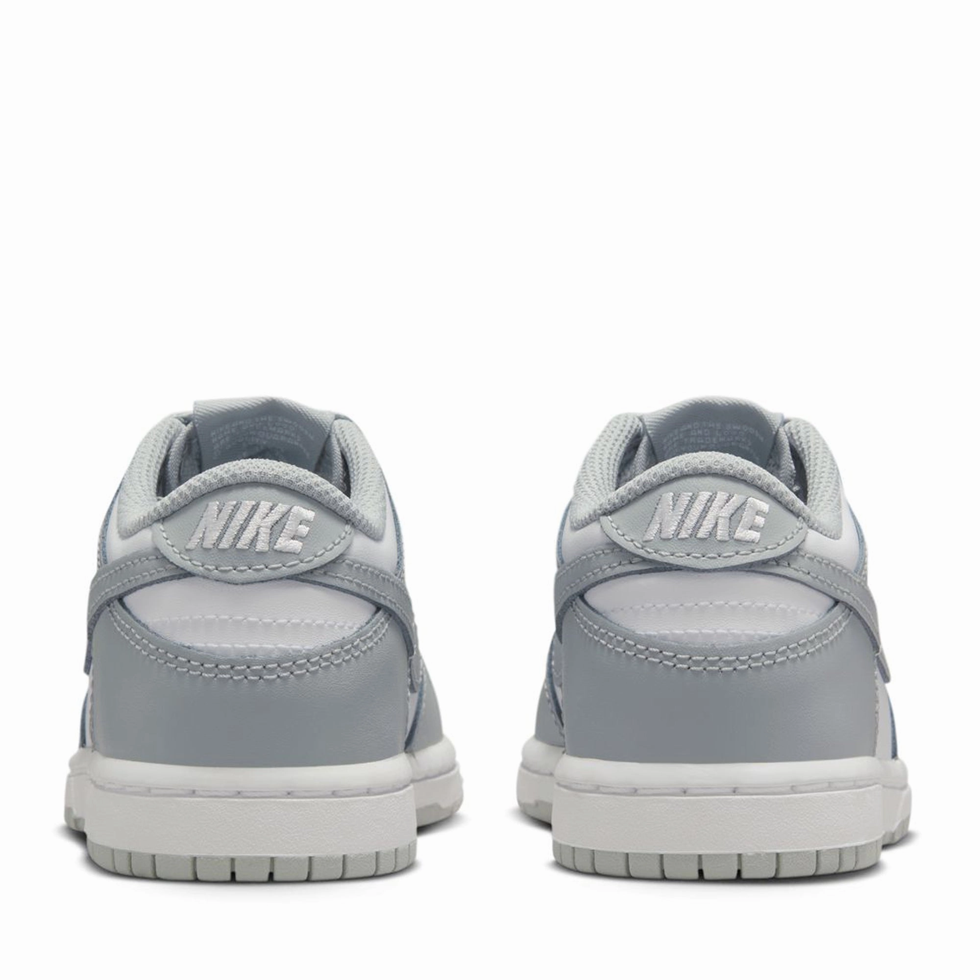 Nike Dunk Low (PS) - White/Light Smoke Grey