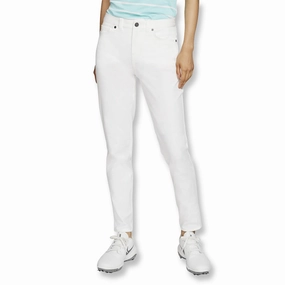 Nike Fareway Jean Slim 30 Golf Pants White - SS23 Women