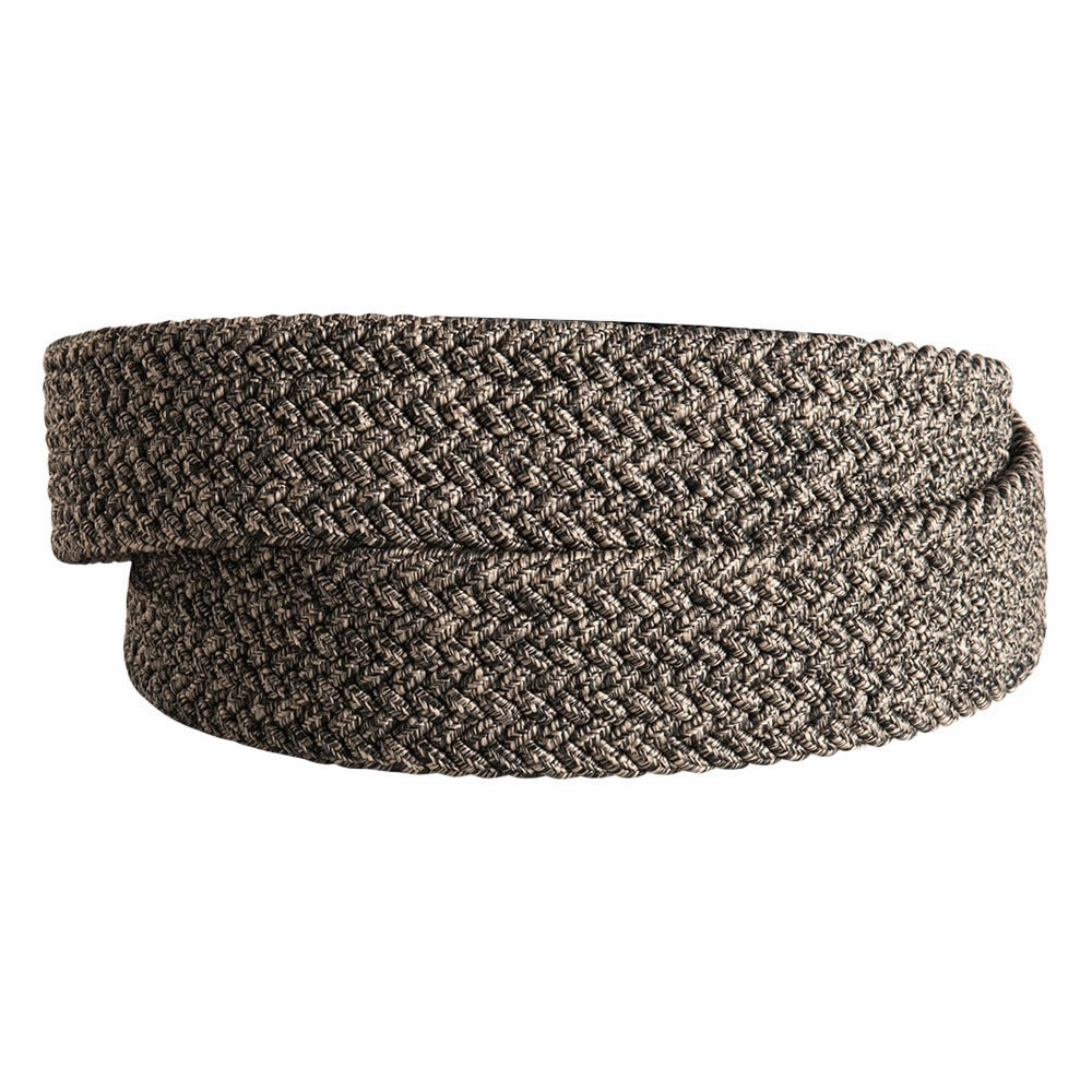 Nike Heathered Stretch Woven Golf Belt Khaki/Black - 24 Men