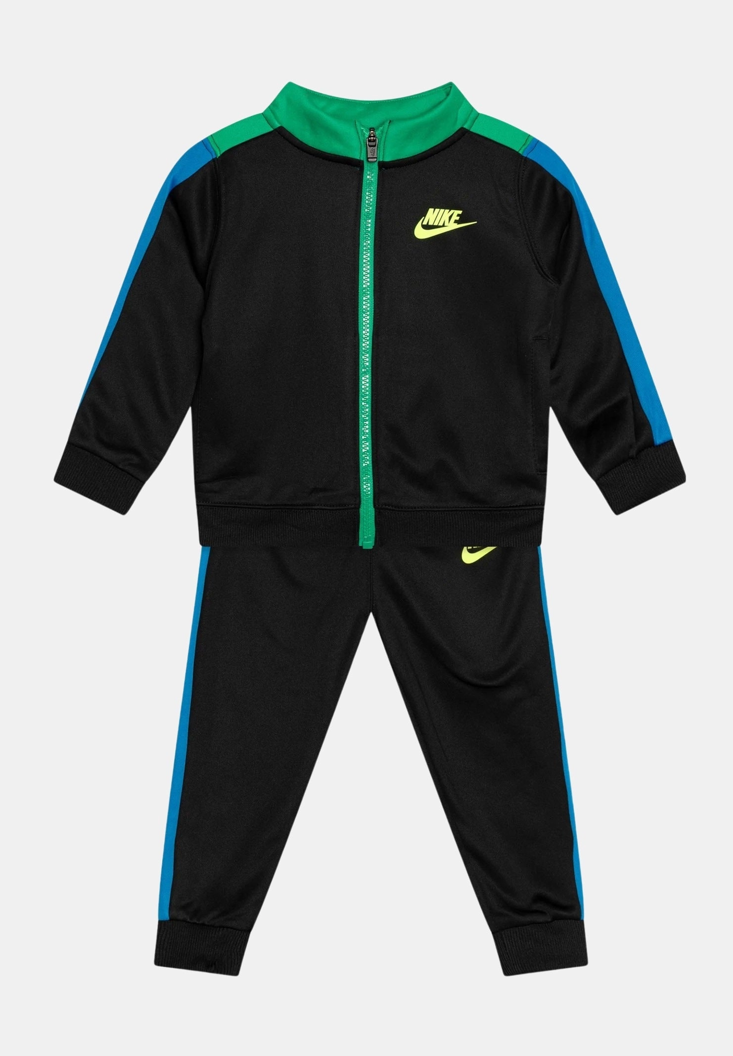 NIKE INFANTS BLACK TRICOT SET