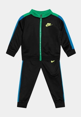 NIKE INFANTS BLACK TRICOT SET