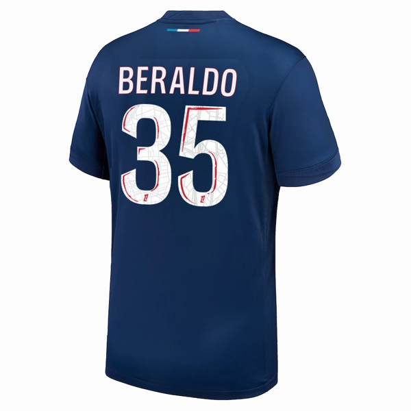 Nike Paris Saint-Germain Lucas Beraldo Home Jersey 24/25 (Midnight Navy/White)