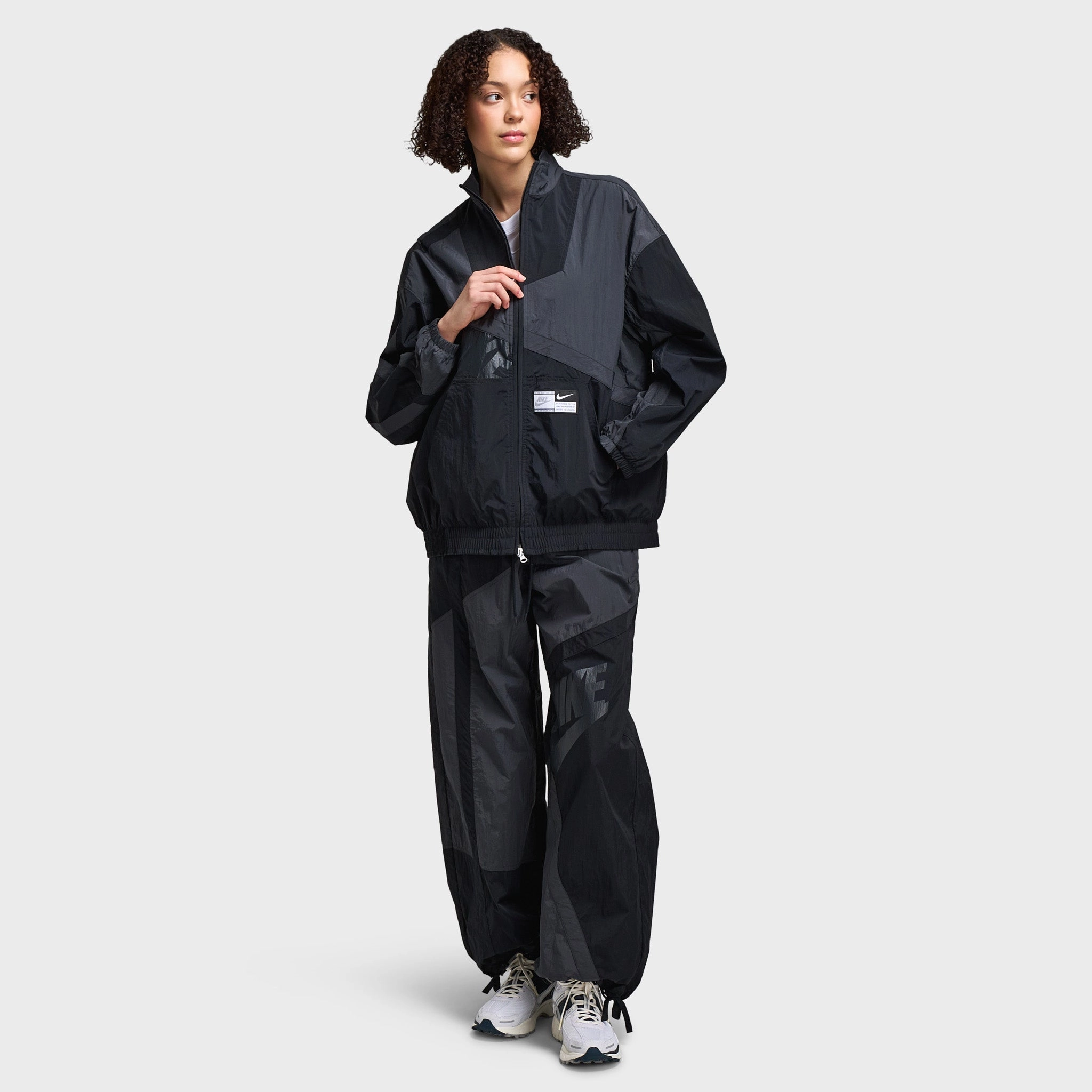 Nike Sportswear Street Women's Woven Jacket Anthracite / Black - Black