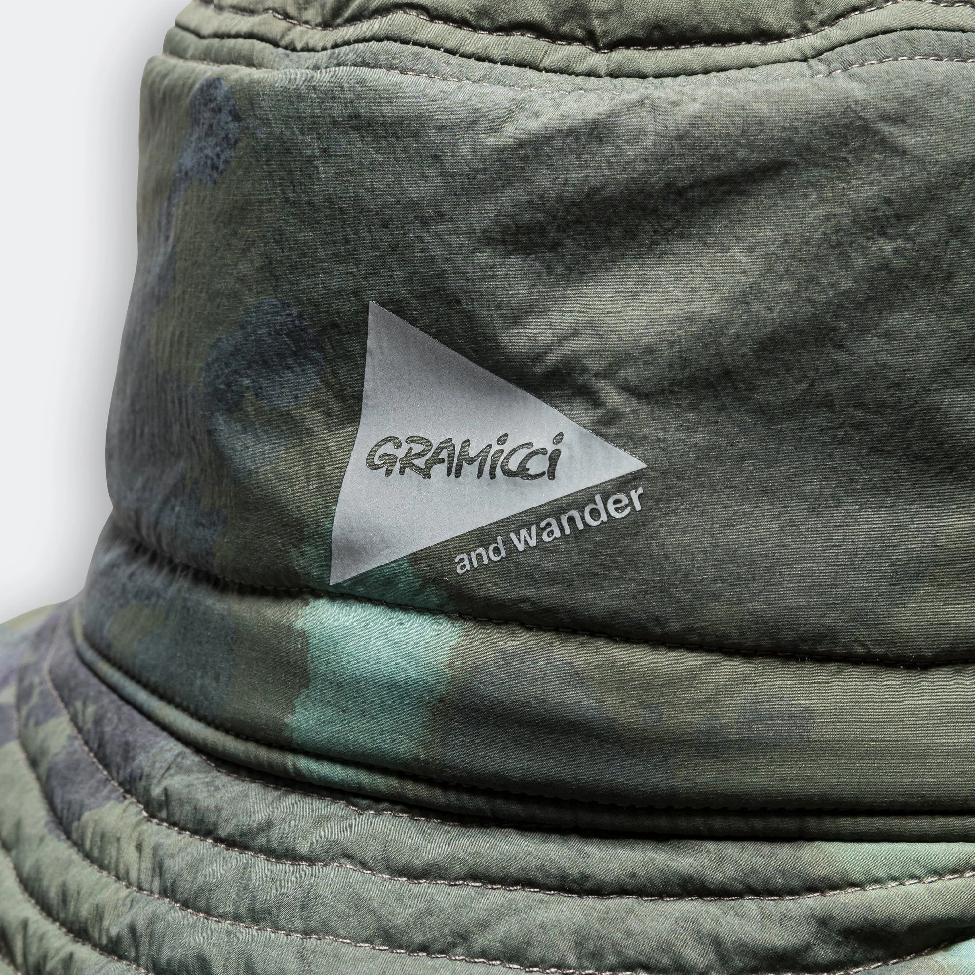 Padded Hat x and wander - Camo