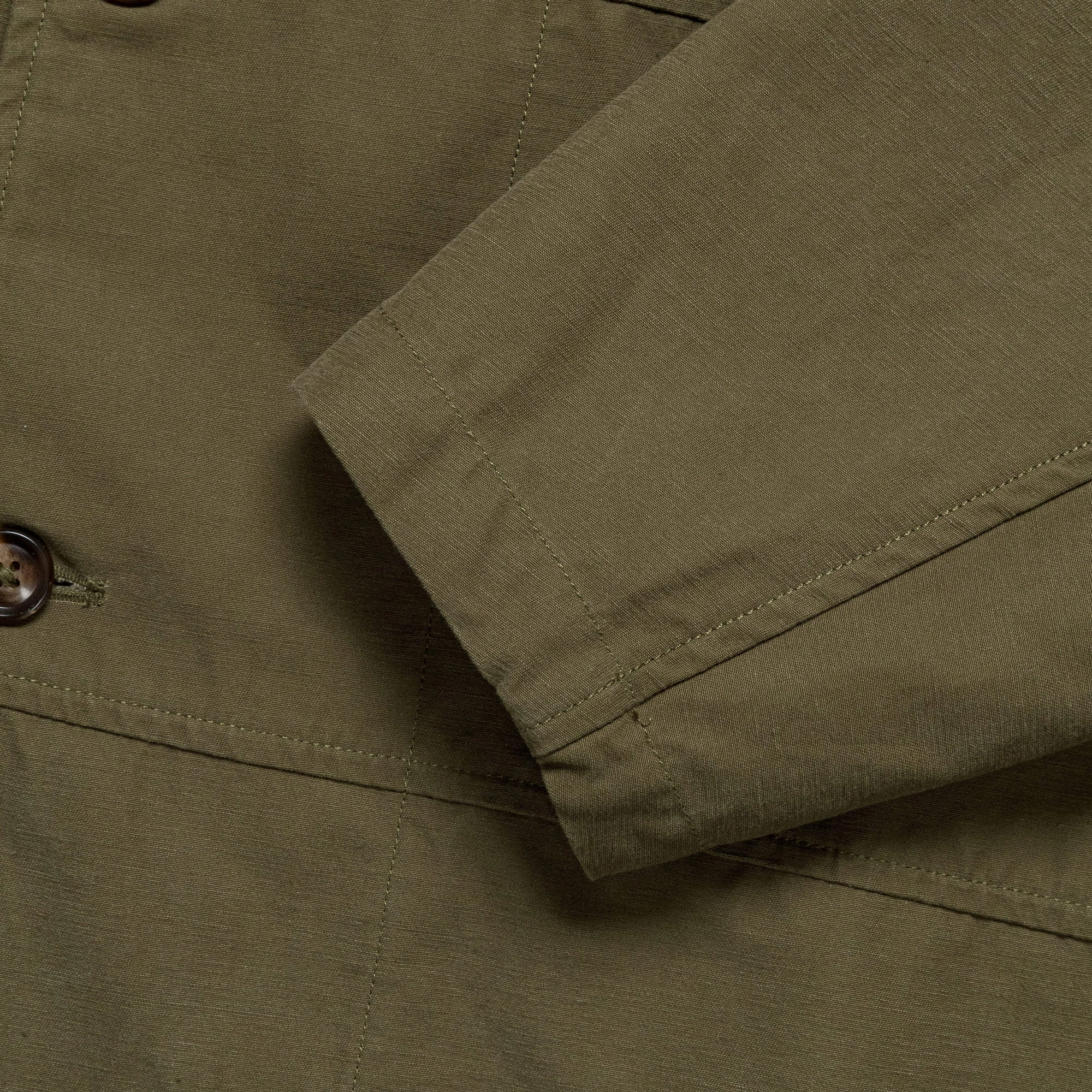 Panel Jacket - Army Green