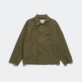 Panel Jacket - Army Green
