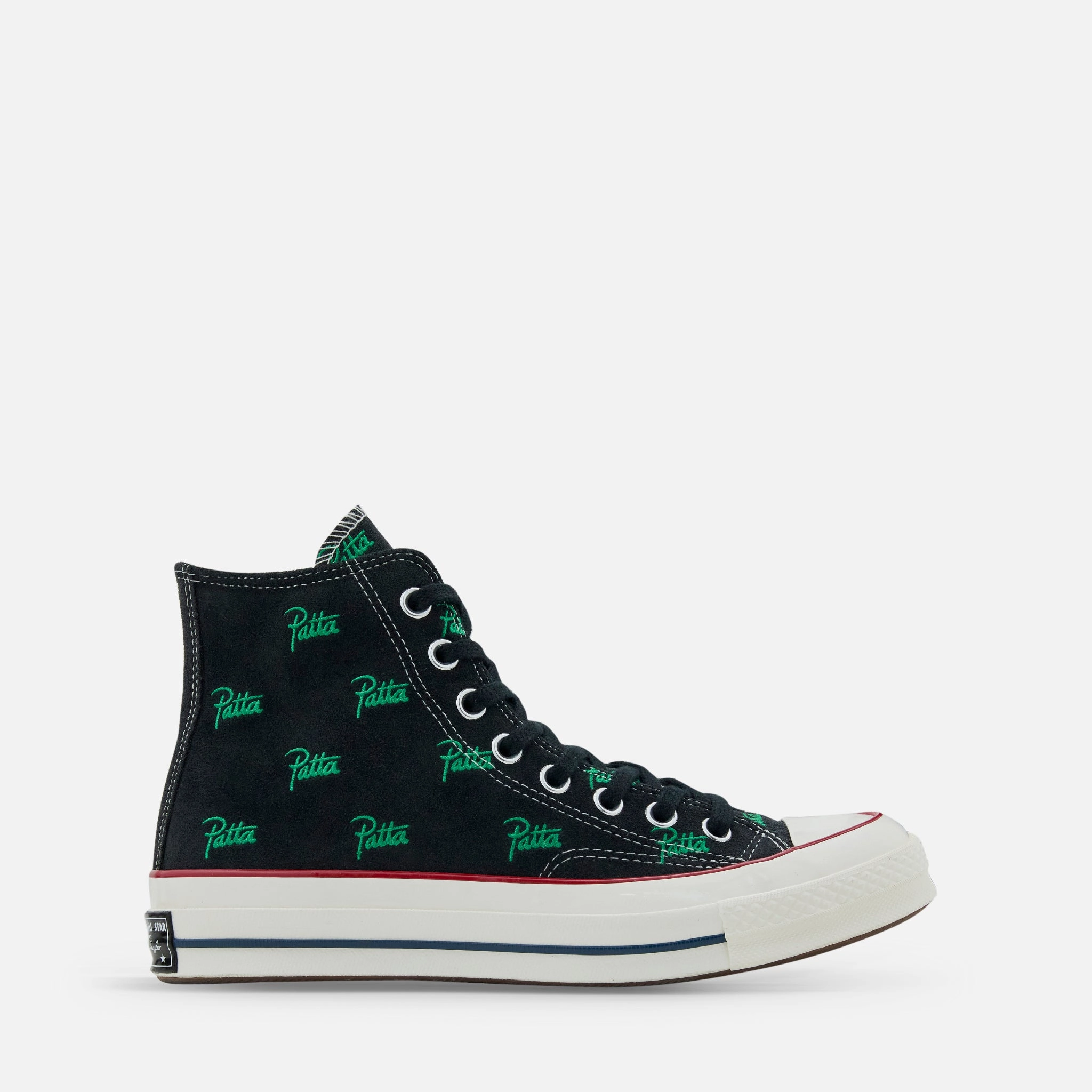 Patta x Chuck '70 Hi Black | Jolly Green