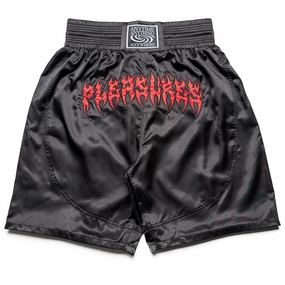 Pleasures Anywhere Muay Thai Short - Black