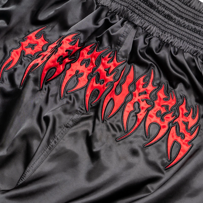 Pleasures Anywhere Muay Thai Short - Black