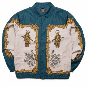Pleasures Lorenzo Coach Jacket - Dark Green