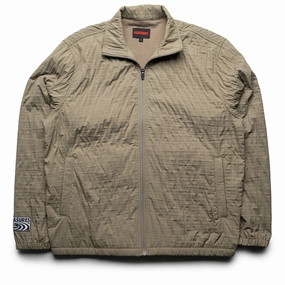 Pleasures Rescue Pleated Track Jacket - Olive