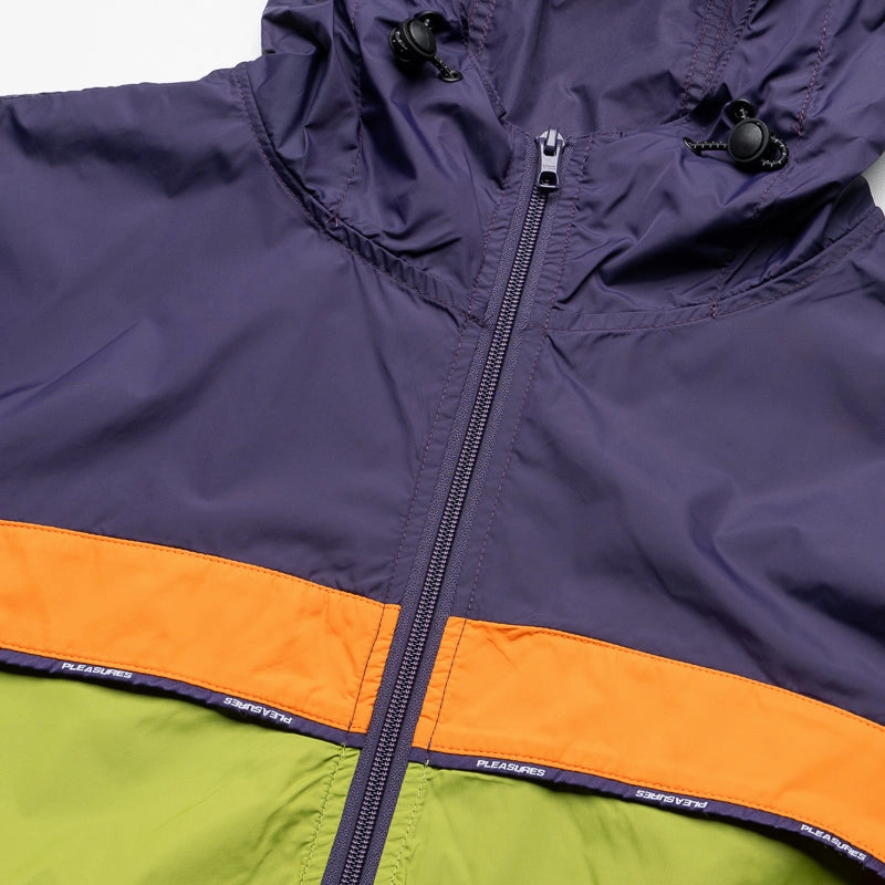 Pleasures Spirit Hooded Windbreaker - Purple