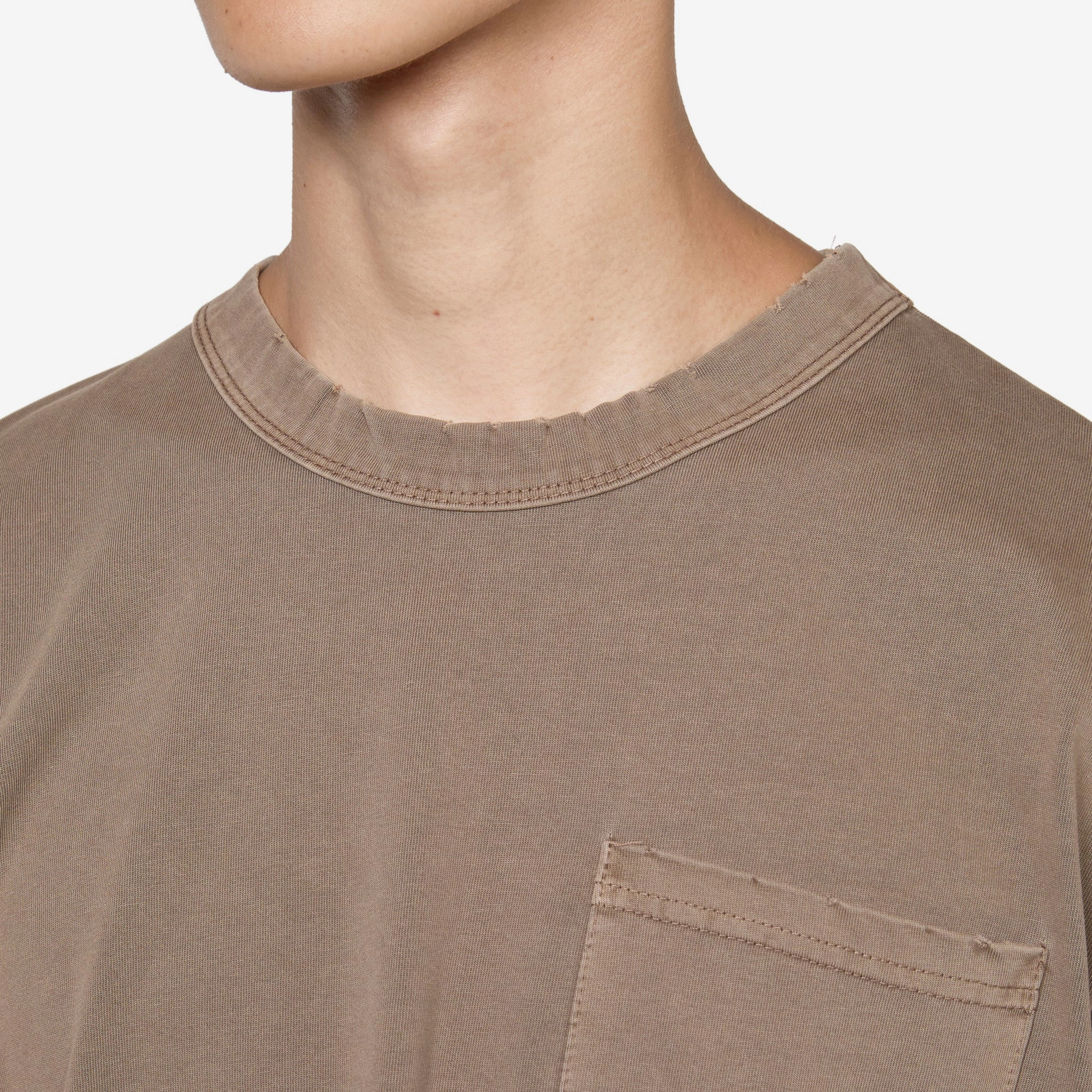 Pocket T-Shirt Brown