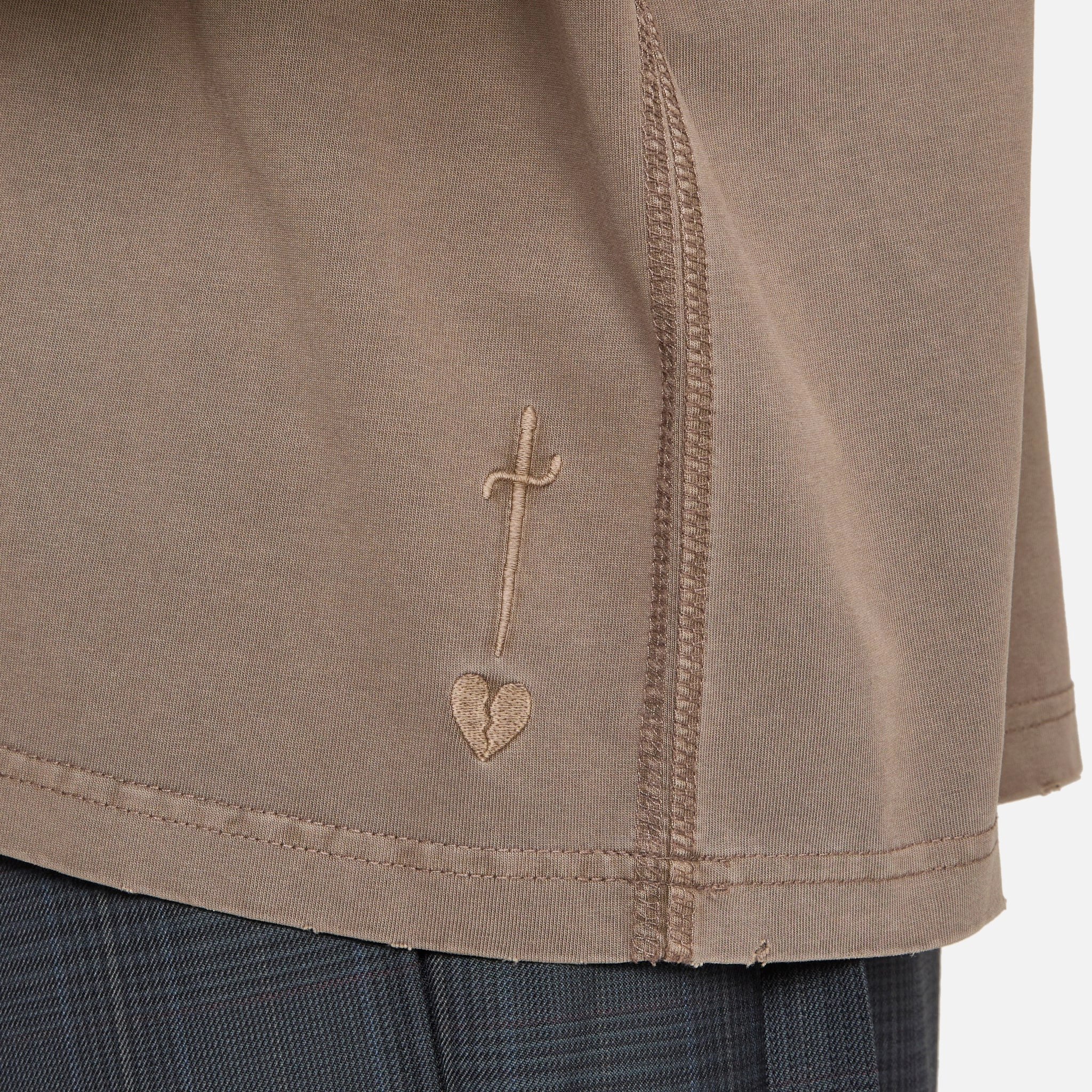 Pocket T-Shirt Brown