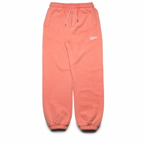 Politics Core Script Sweatpants - Rush Red