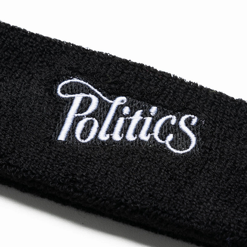 Politics Headband - Black
