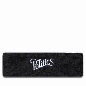 Politics Headband - Black