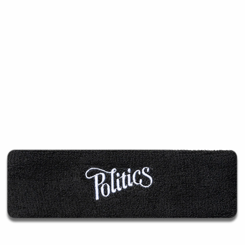 Politics Headband - Black