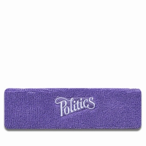Politics Headband - Purple