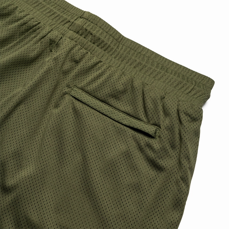 Politics Mesh Shorts - Olive