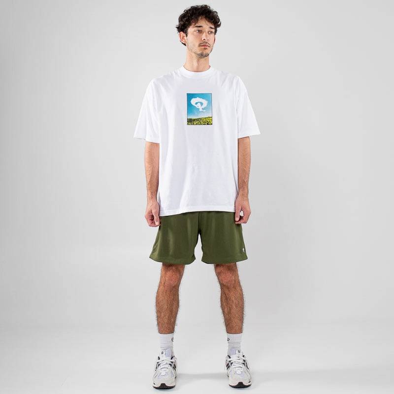 Politics Mesh Shorts - Olive
