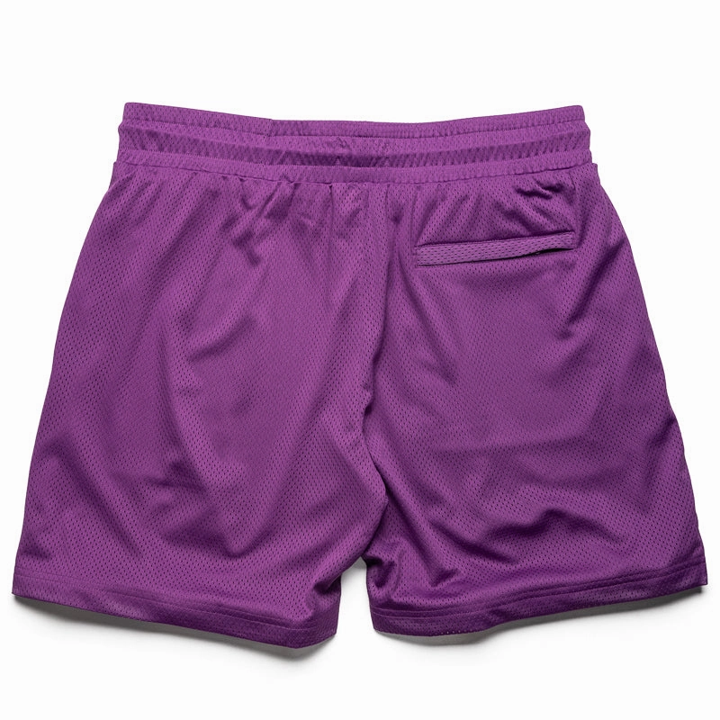 Politics Mesh Shorts - Purple